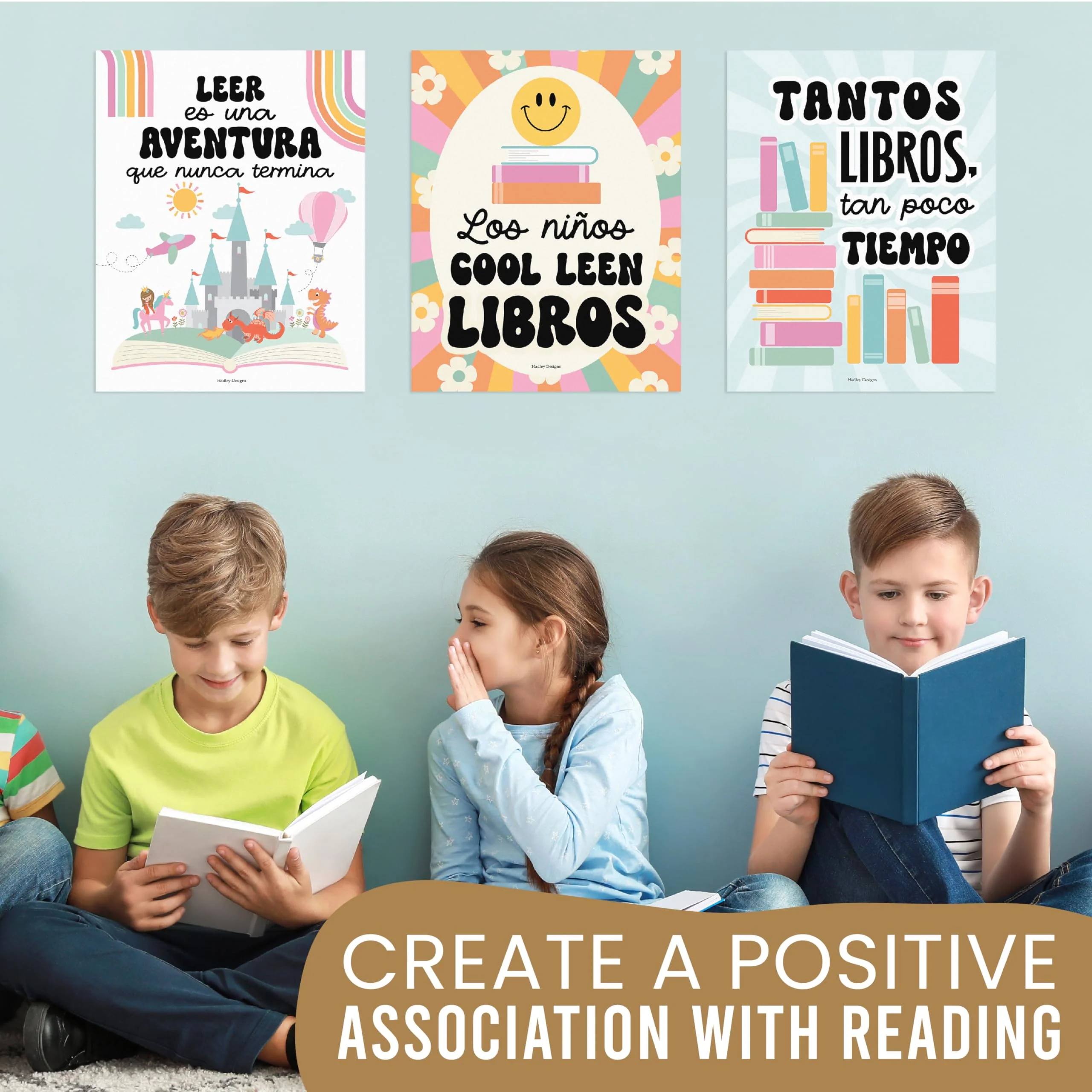 Retro Spanish Reading Posters - Image 6