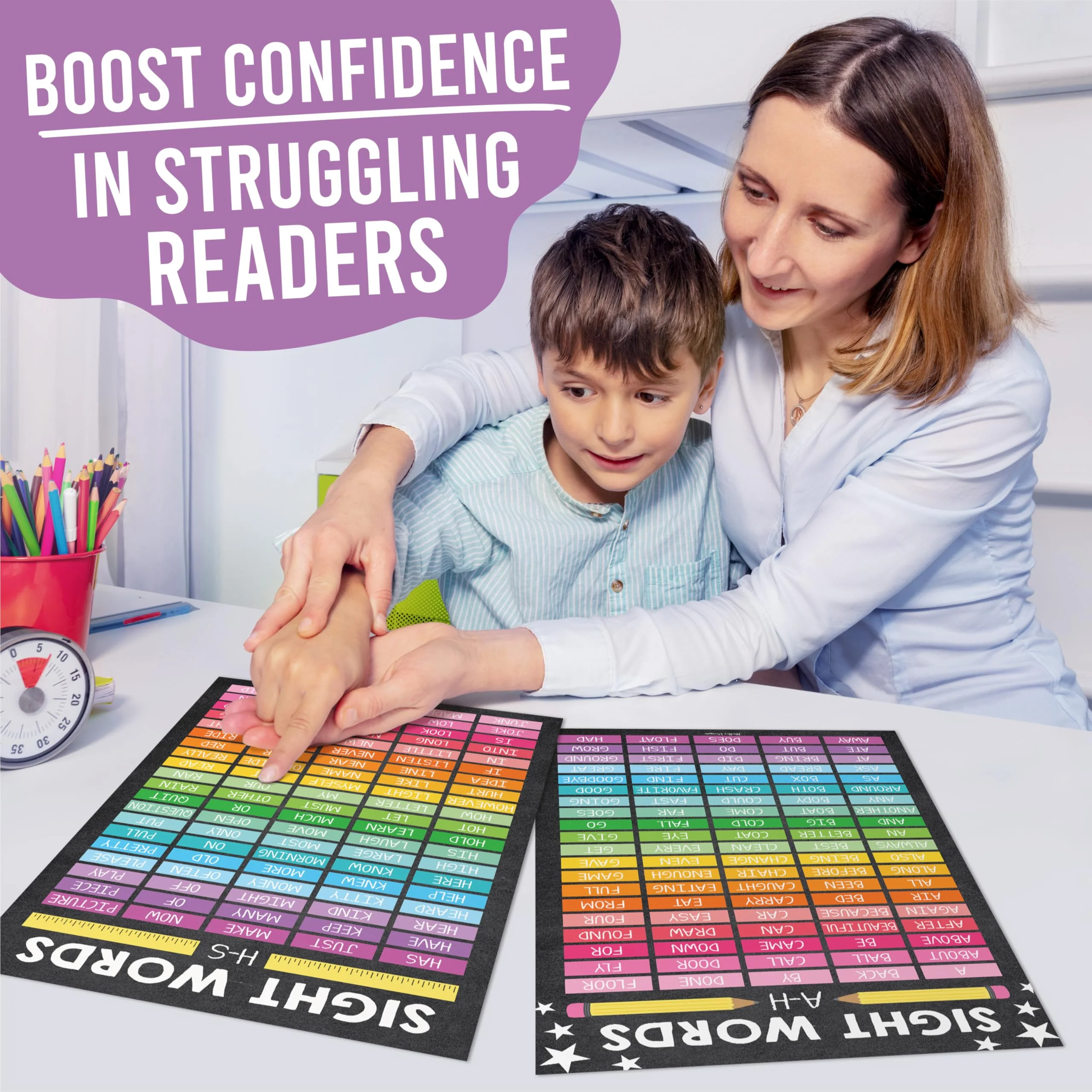 Sight Words Reading Kit | 9 Poster Pack - Image 11