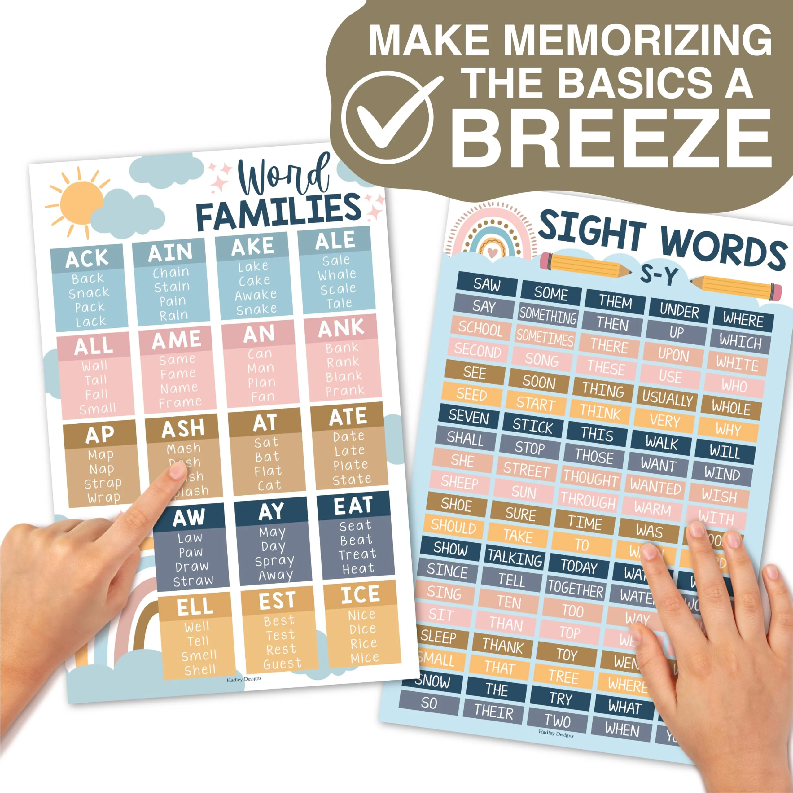 Sight Words Reading Kit | 9 Poster Pack - Image 24