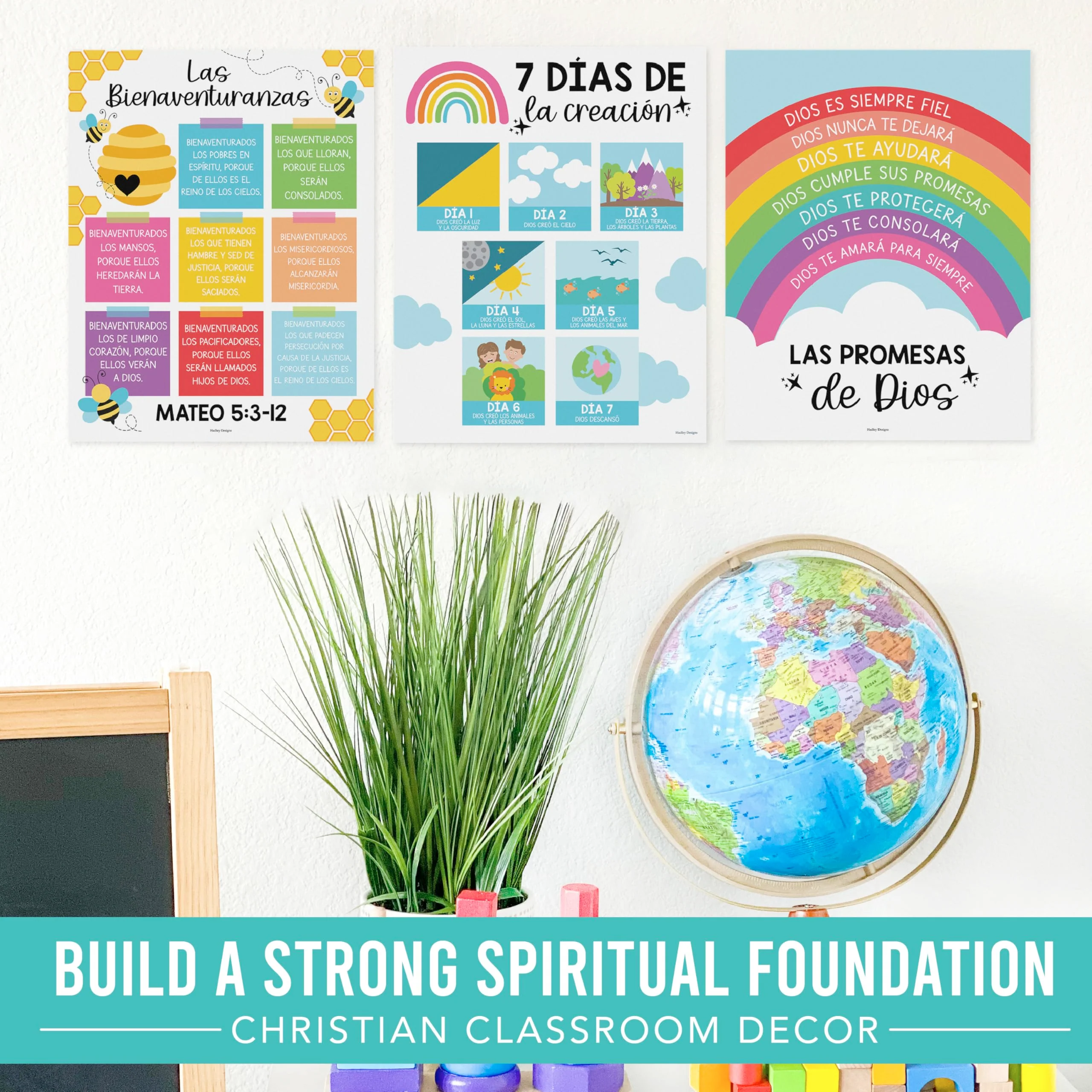 Colorful Spanish Bible Posters - Image 5