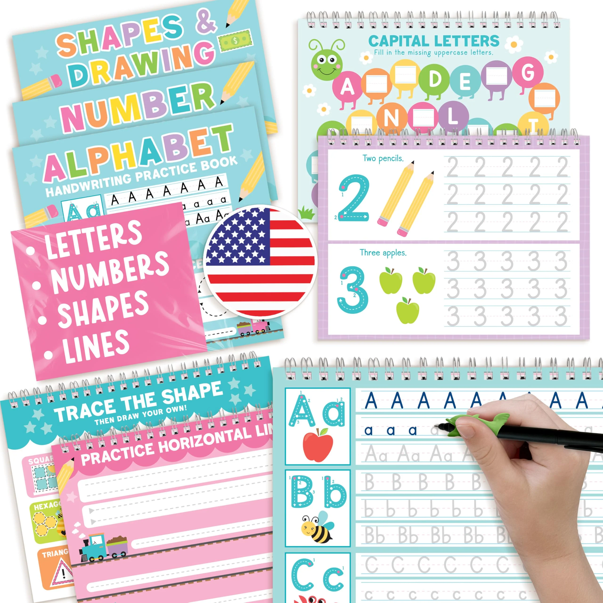 Ultimate Preschool Learning Kit | Kindergarten Ready Set | Toddler Educational Toys Gift 3-5 Year Old - Image 5
